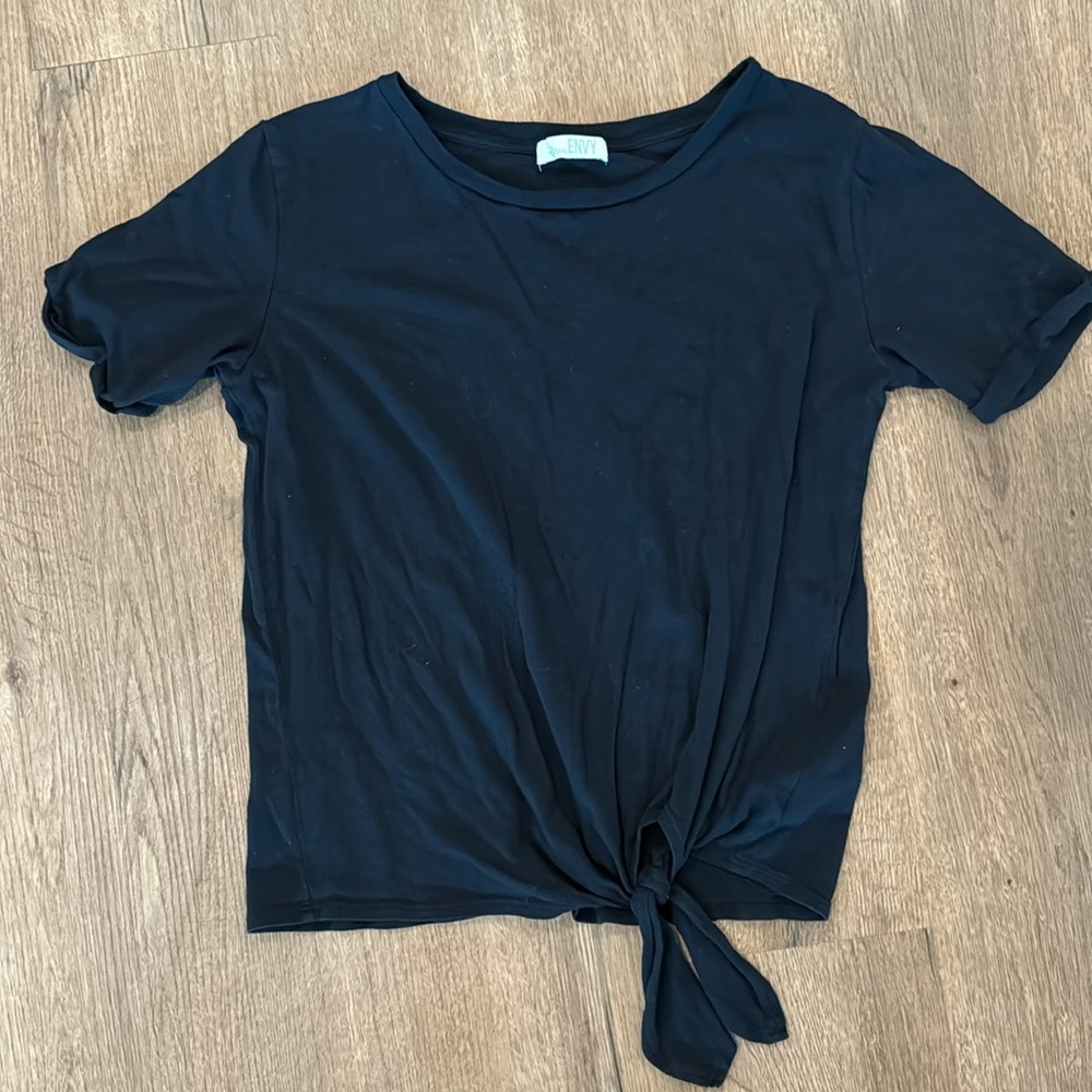 Green Envy Black TShirt